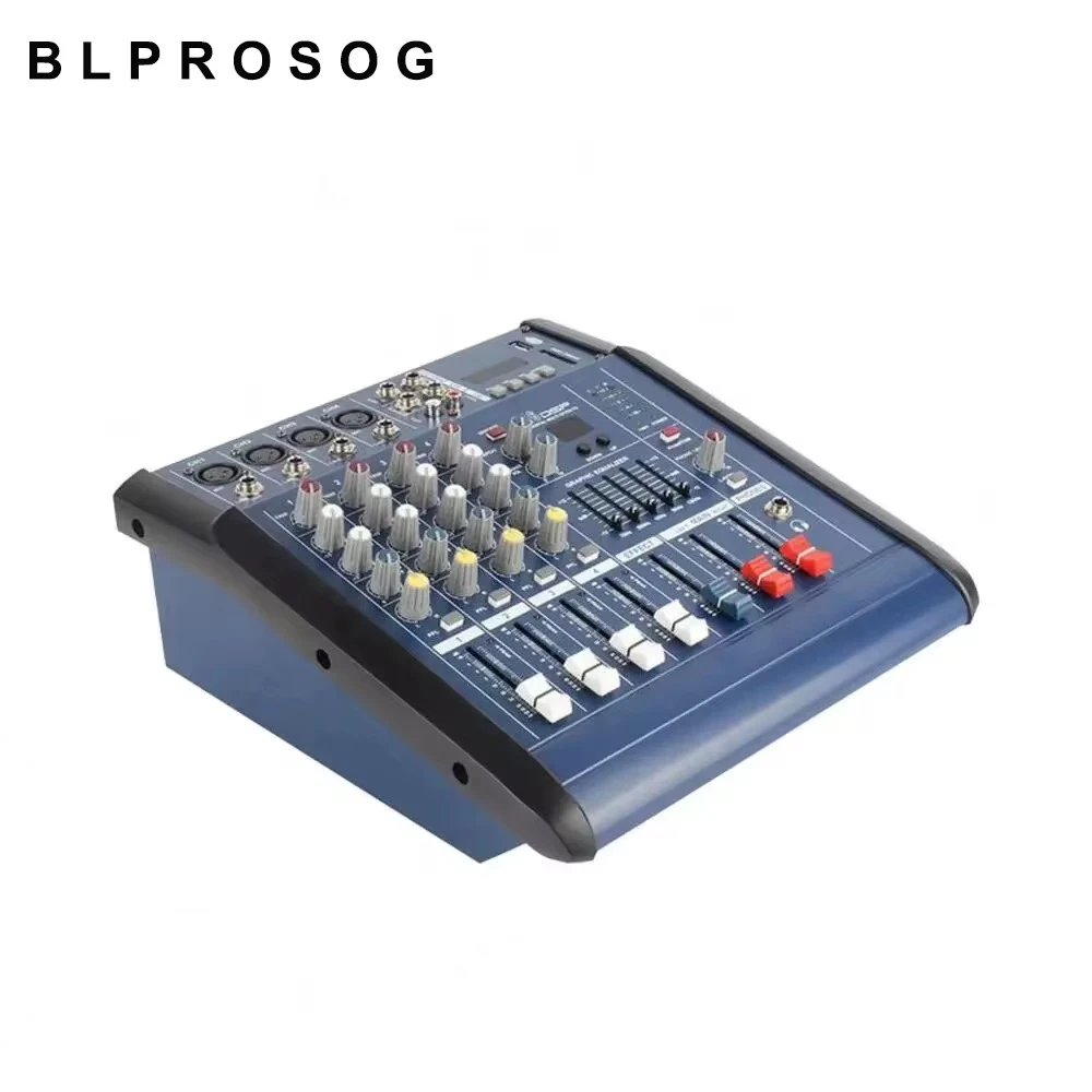 4 Channel Amplifier Mixer